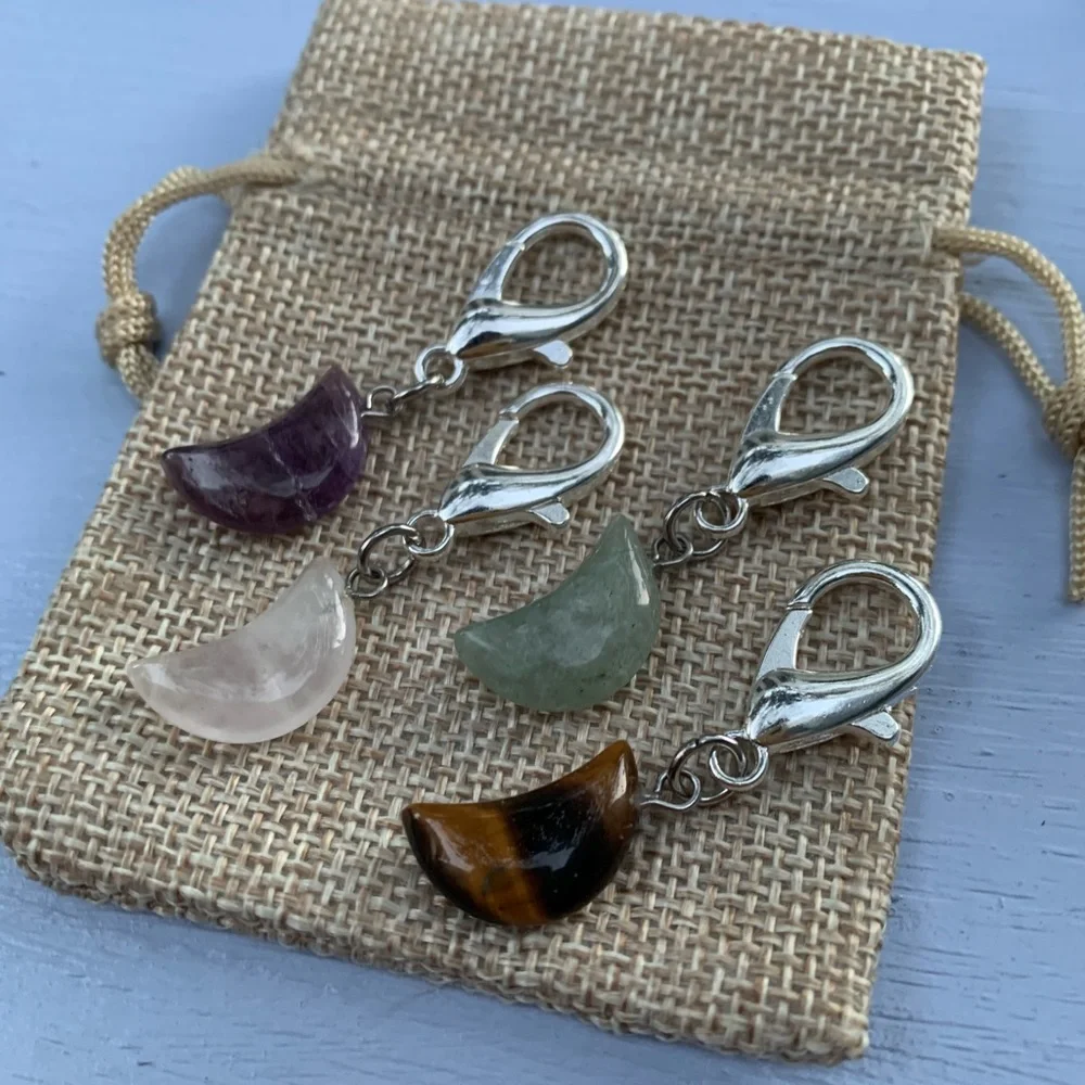 Crystal Pet Charms Amethyst Pet Charm Rose Quartz Pet Charm Tigers Eye Pet Charm